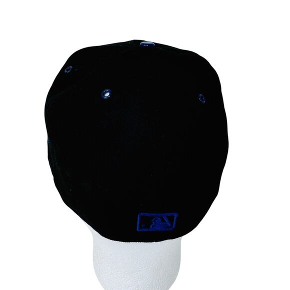 New Era 59Fifty MLB Los Angeles Dodgers Baseball Cap Fitted Black Mens 7 3/8 - Picture 5 of 9